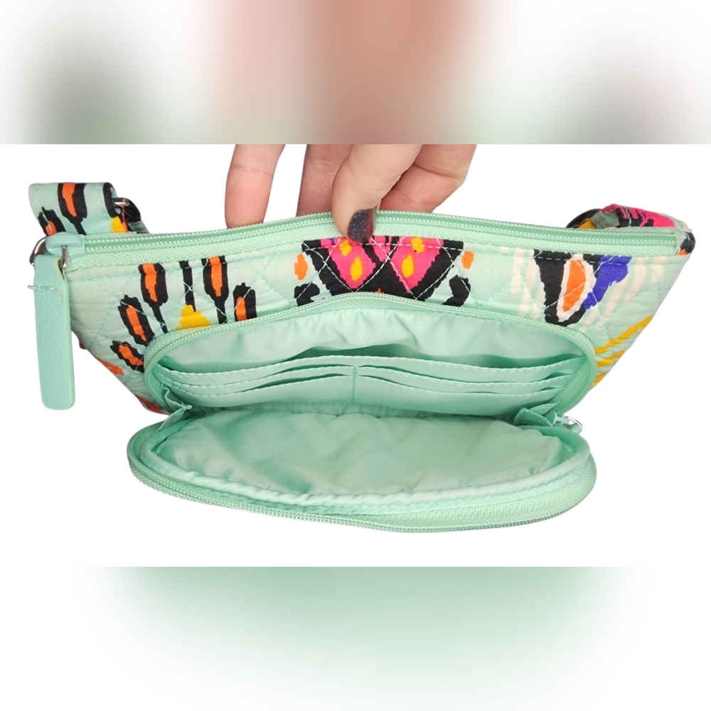 Vera Bradley Pueblo Print Crossbody Purse - Picture 4 of 9